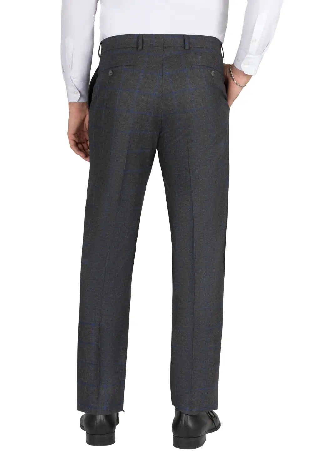 Everyday Flat Front Regular Rise Traditional Fit Trousers