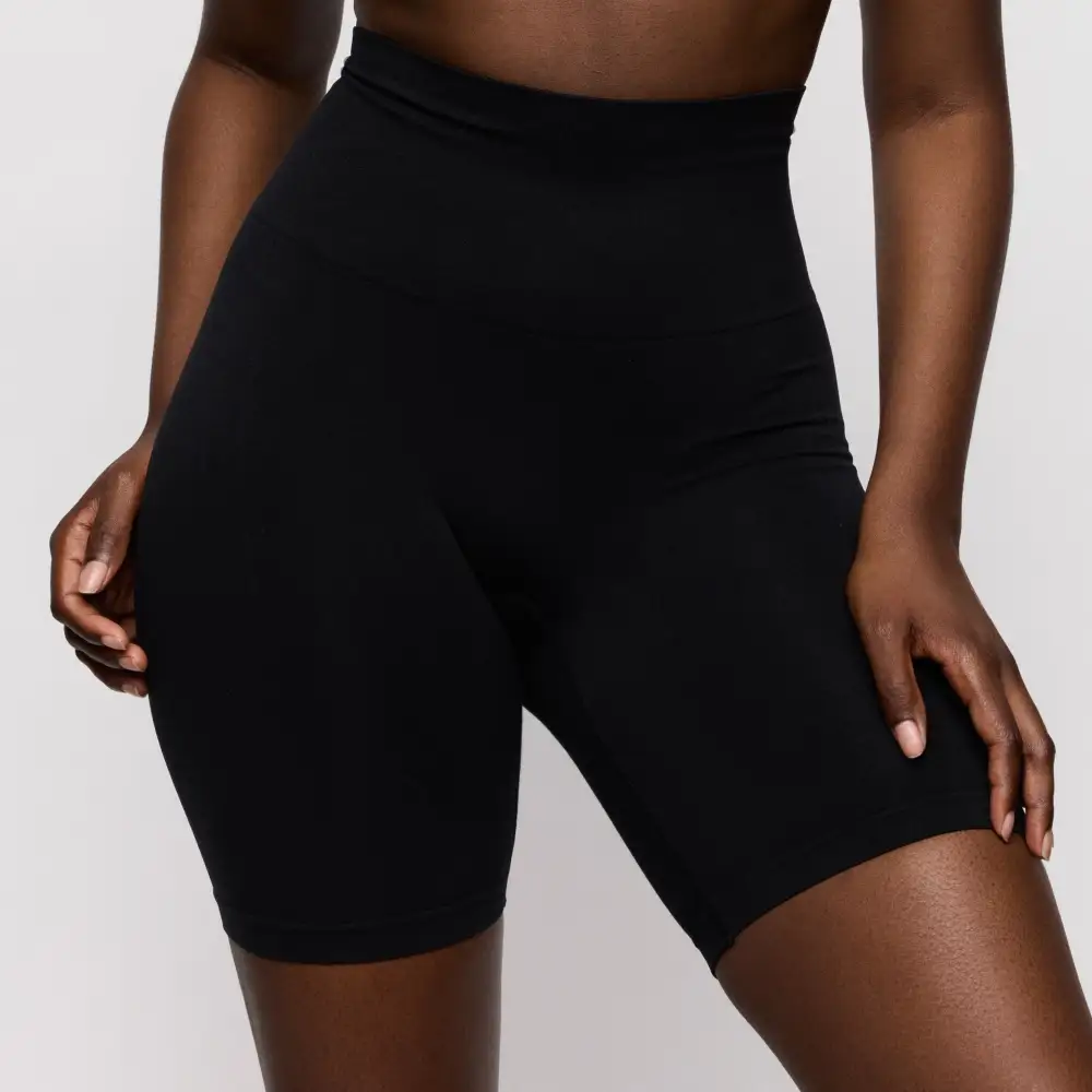 Women's High Waist Seamless Elastic Waistband Cotton Gusset Cotton Soft Fabric Shaping Panty