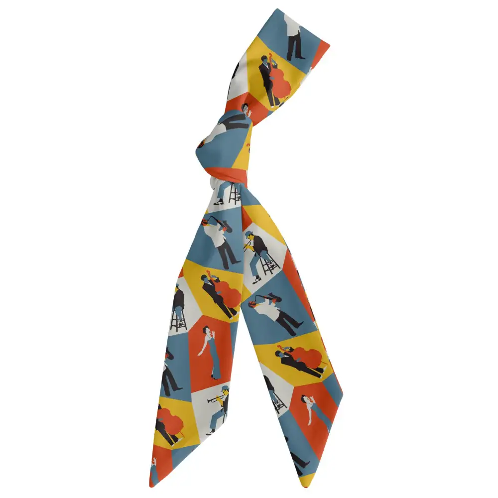 Five Points Jazz Design Hair Scarf