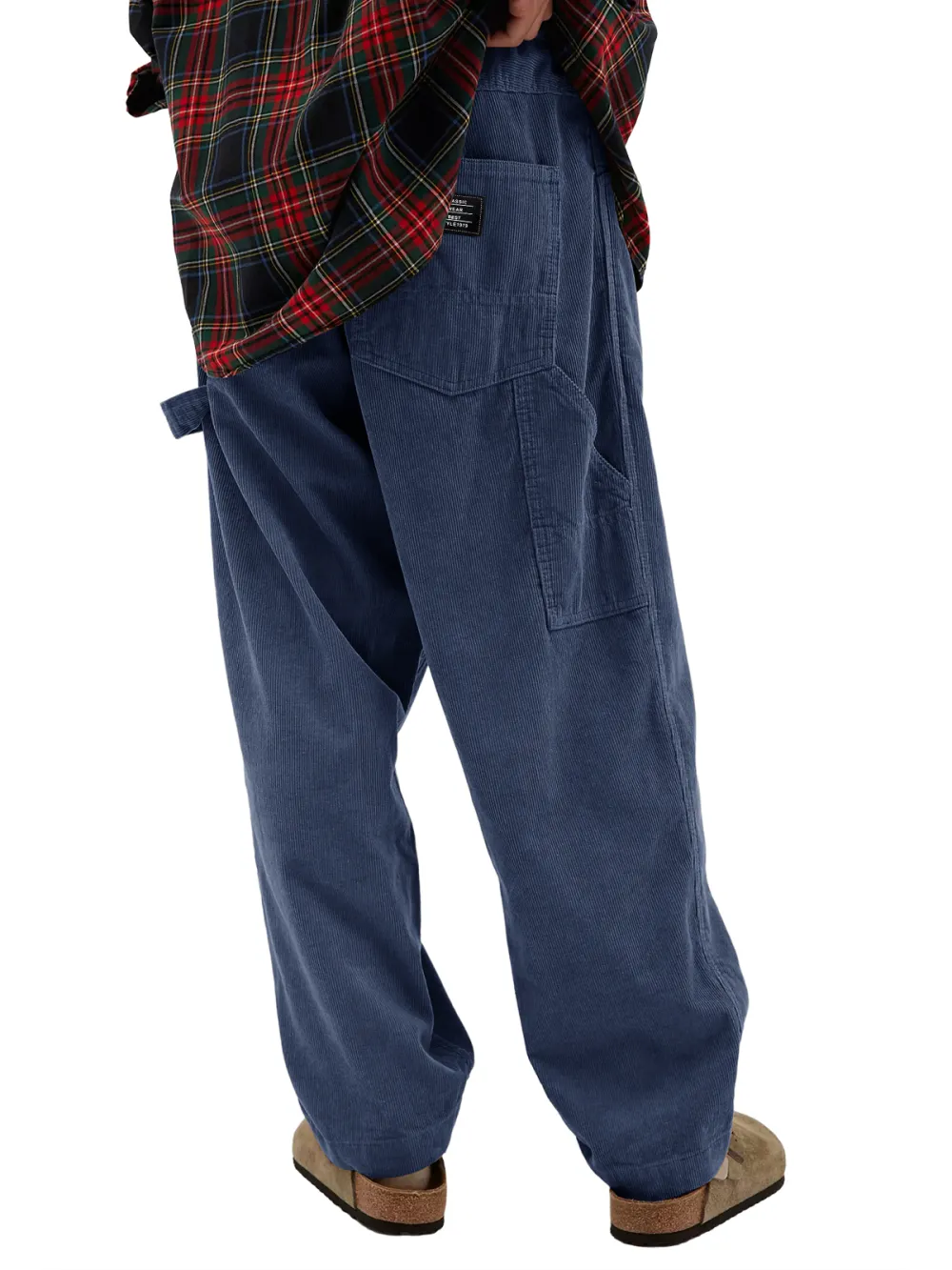 Structured Corduroy Utility Pocket Pants