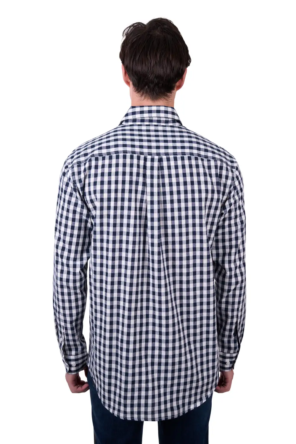 Men's Half Placket Long Sleeve Shirt