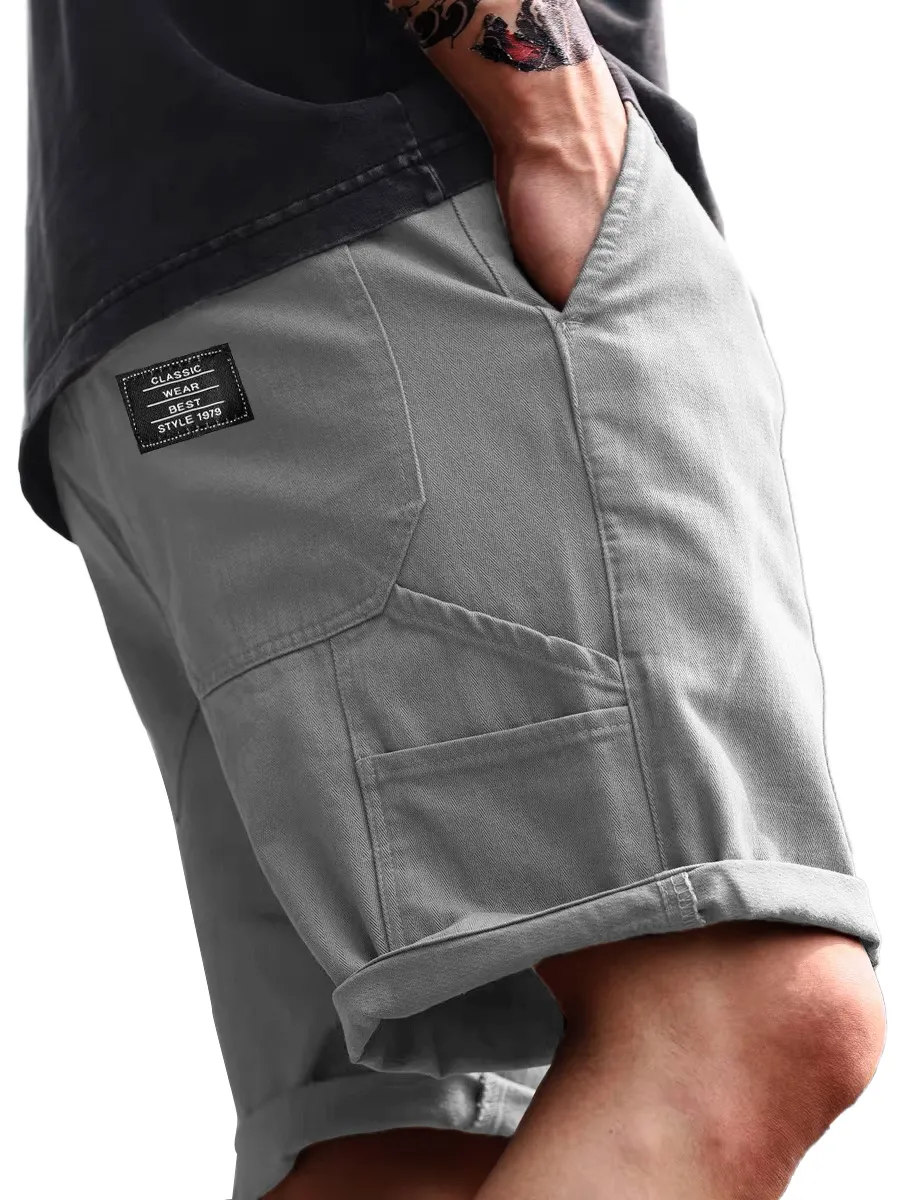 Comfort Fit Utility Pocket Shorts