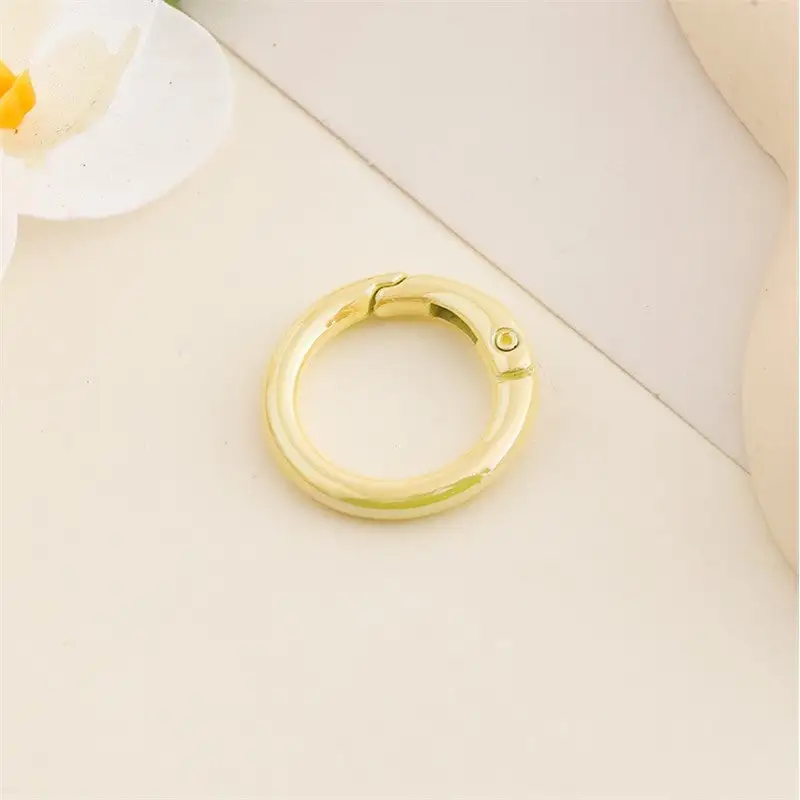 Zinc Alloy Ring Clasp Diy Keychain Bag Accessory