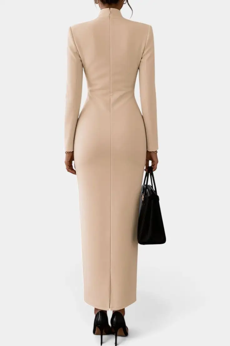 Fitted Maxi Dress