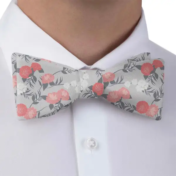 Valencia Floral Motif Bow Tie