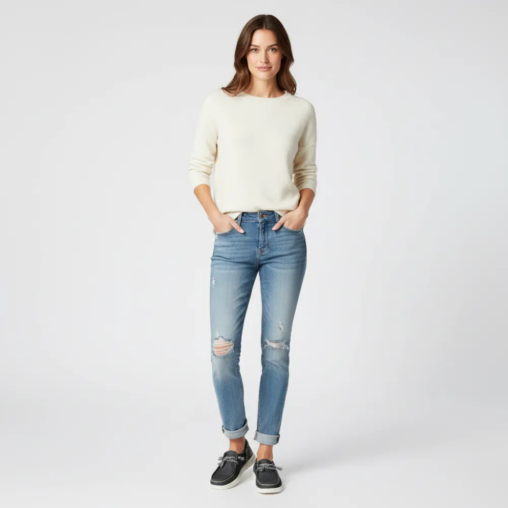 Funk Embroidered Floral Casual Shoes For Women