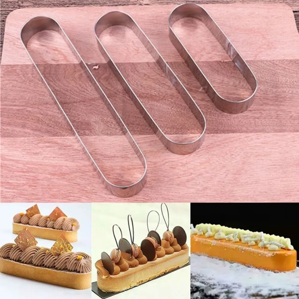 Stainless Steel Oval Cake Mold