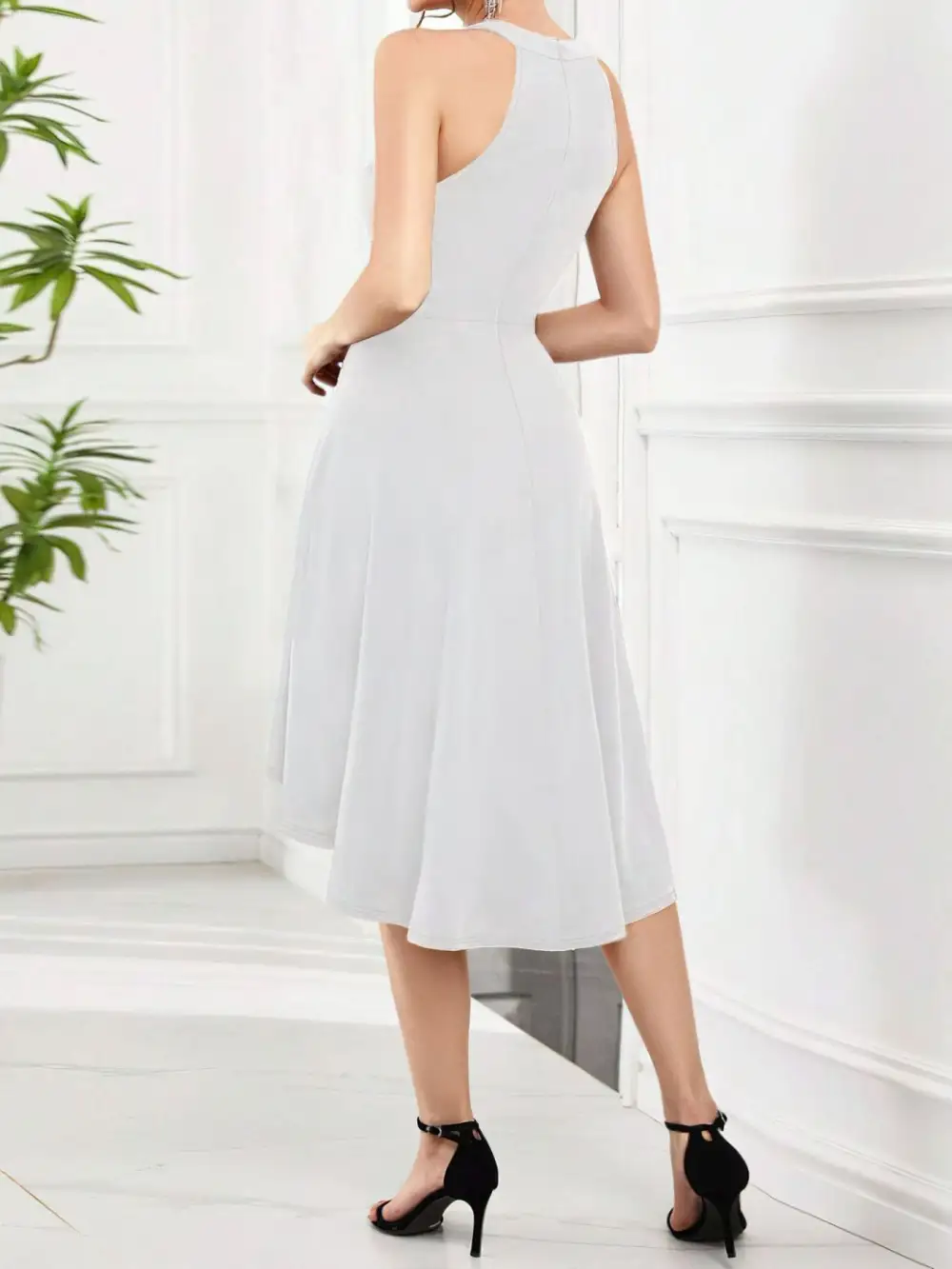 Comfort Fit Sleeveless Dress