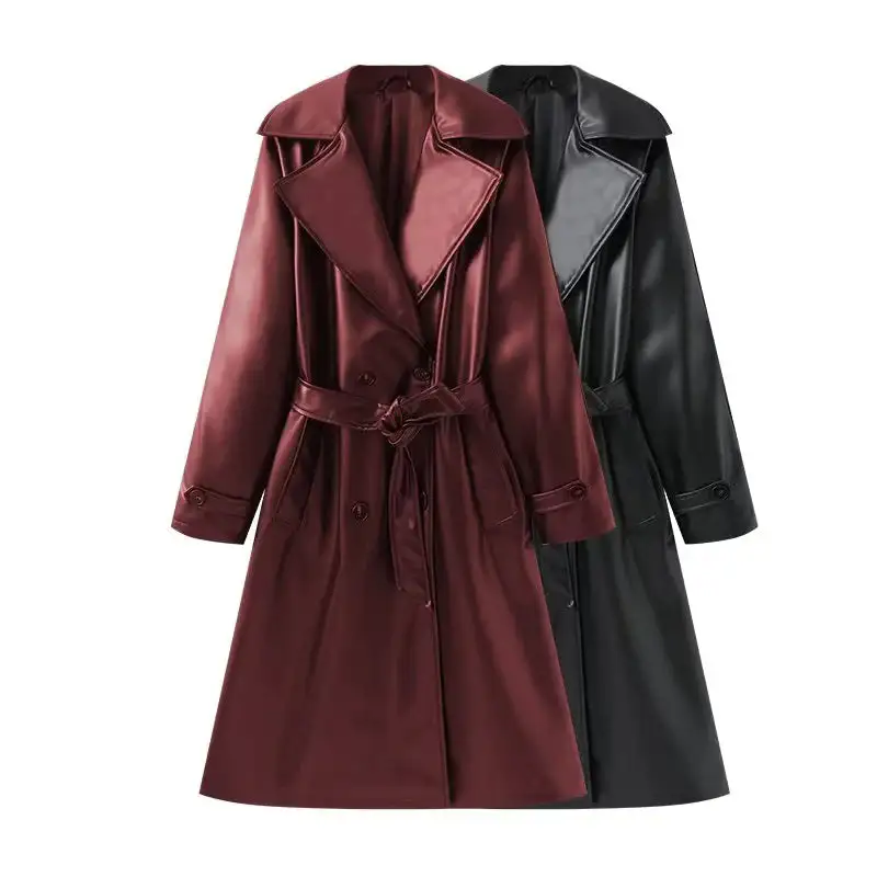Tailored Patch Pocket Trench Coat