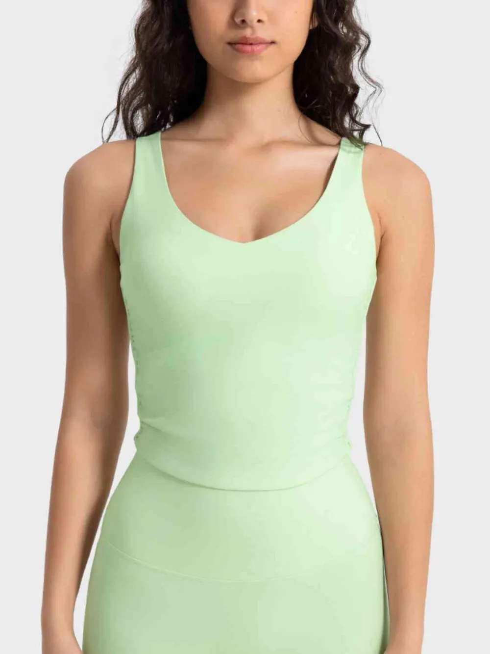 Refined Cropped  Tank Top