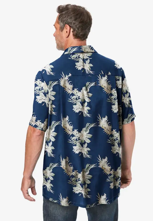 Printed Camp Shirt