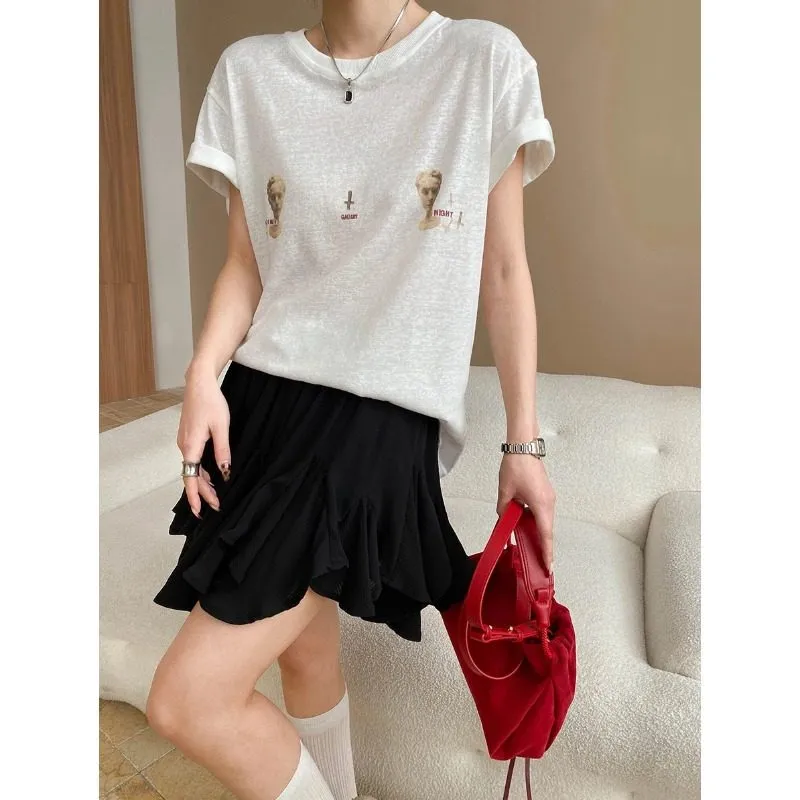 Women's Round-Neck Relaxed T-Shirt