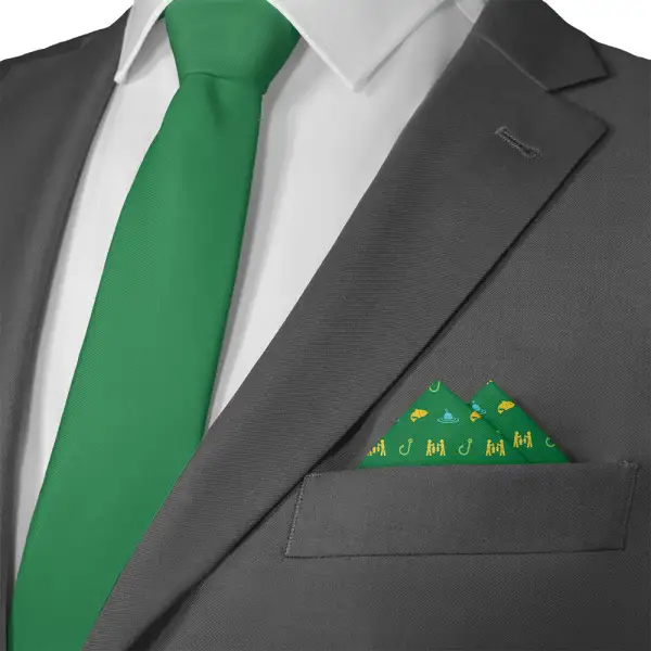 Versatile Streamlined Novelty Hobby Motif Pocket Square