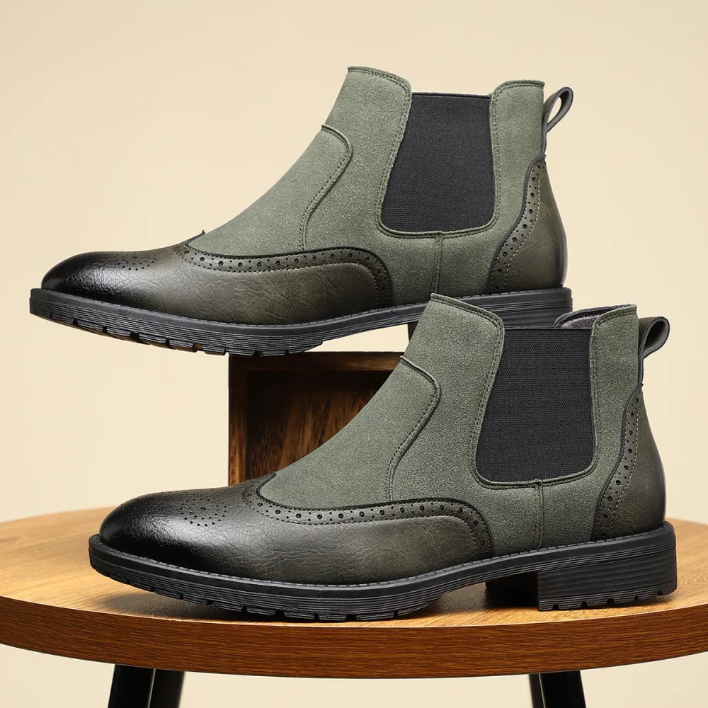 Retro Casual Dress Boots