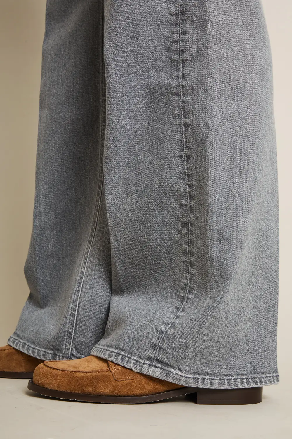 Women's Slim Straight Wide Leg Jeans