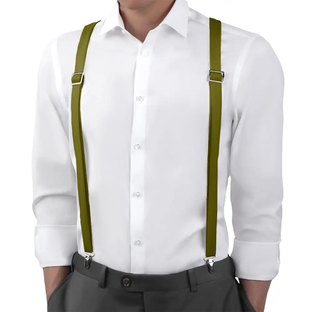 Refined Streamlined Wedding Suspenders