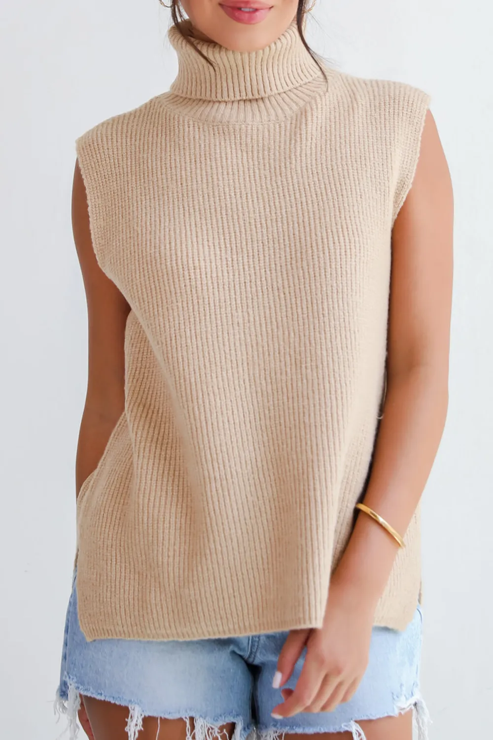 Sophisticated Ways Turtleneck Top