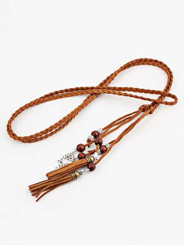 Bohemian Tassel Waist Belt