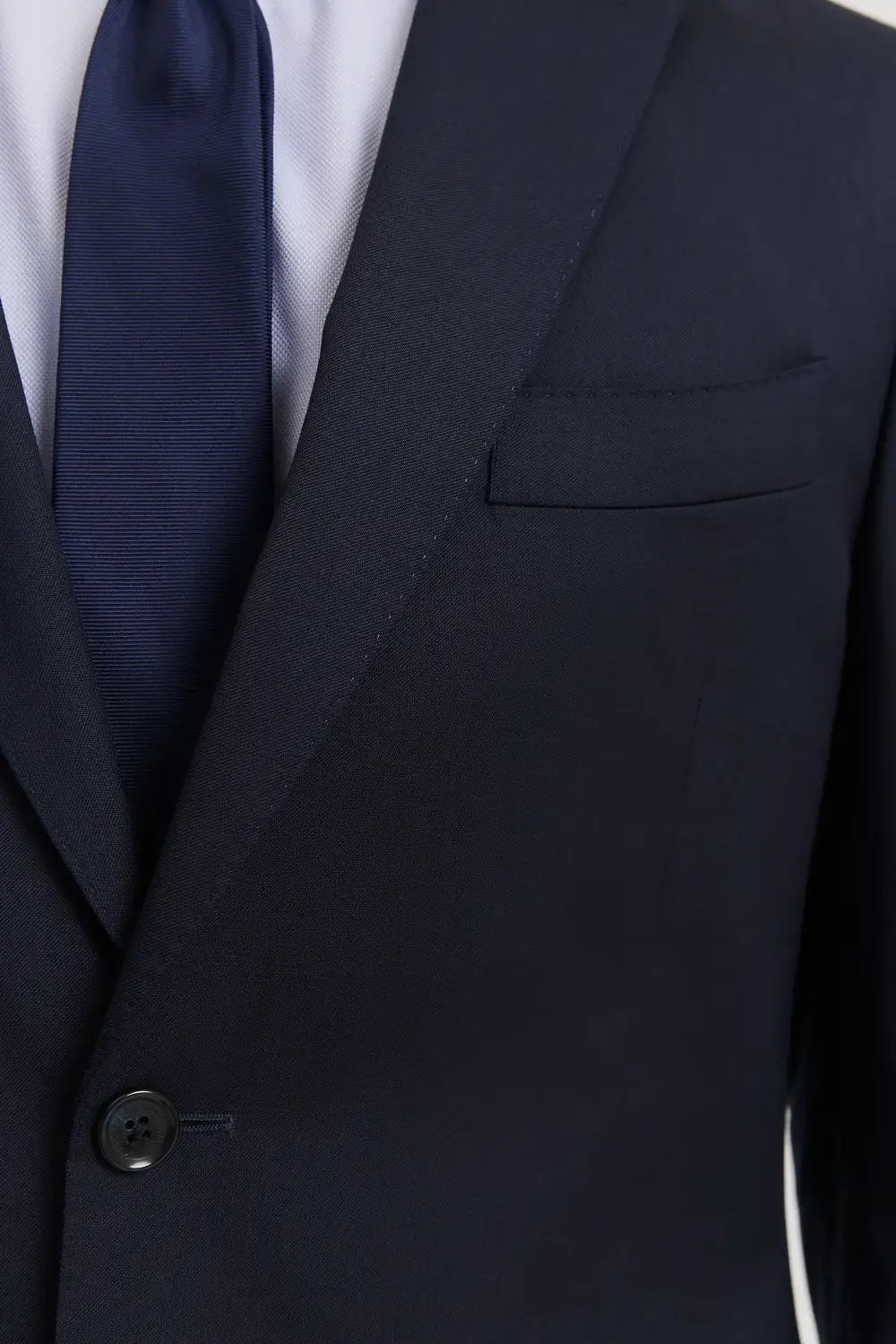 Men's Classic Regular Fit Wool Jacket