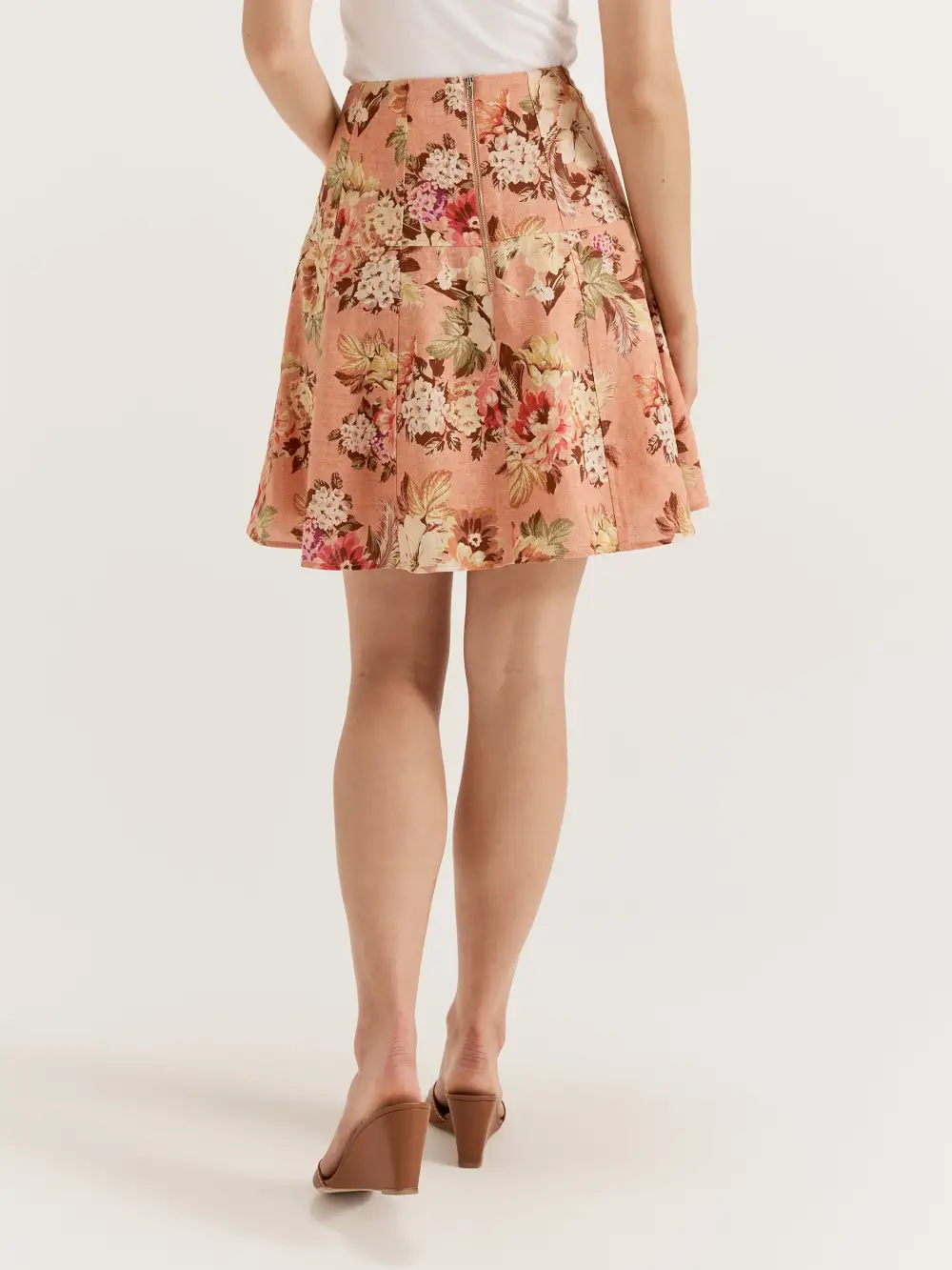 Floral Mini Skirt