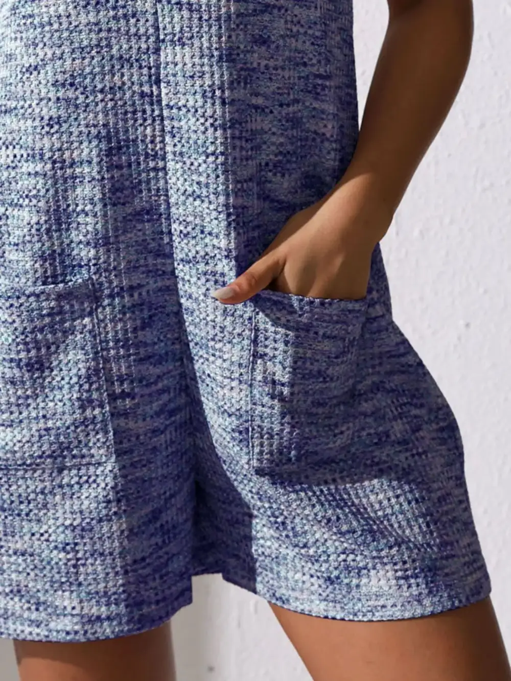 Everyday Button Front Pocket Romper