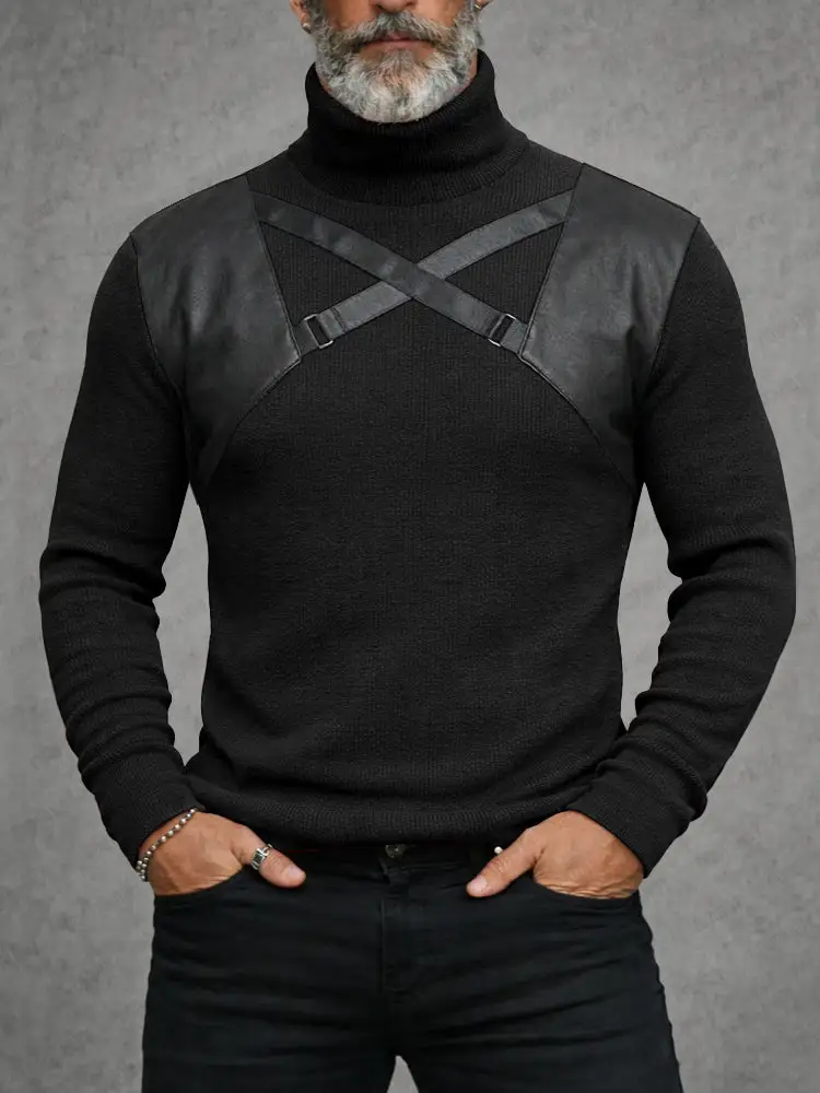 Cross Neck Sweater