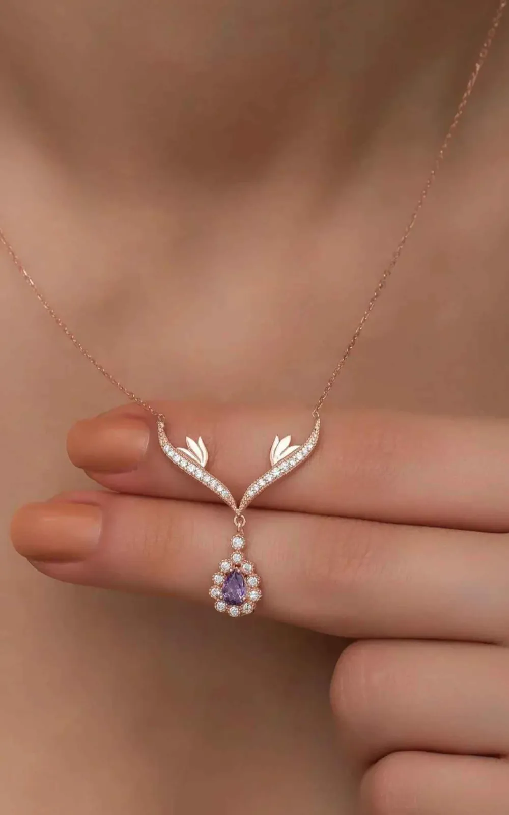 Pear Drop Necklace
