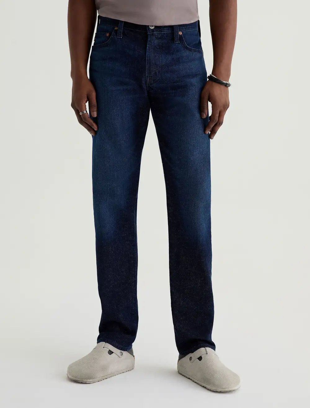 Men's Modern Slim Mid Rise Recycled Blend Jeans