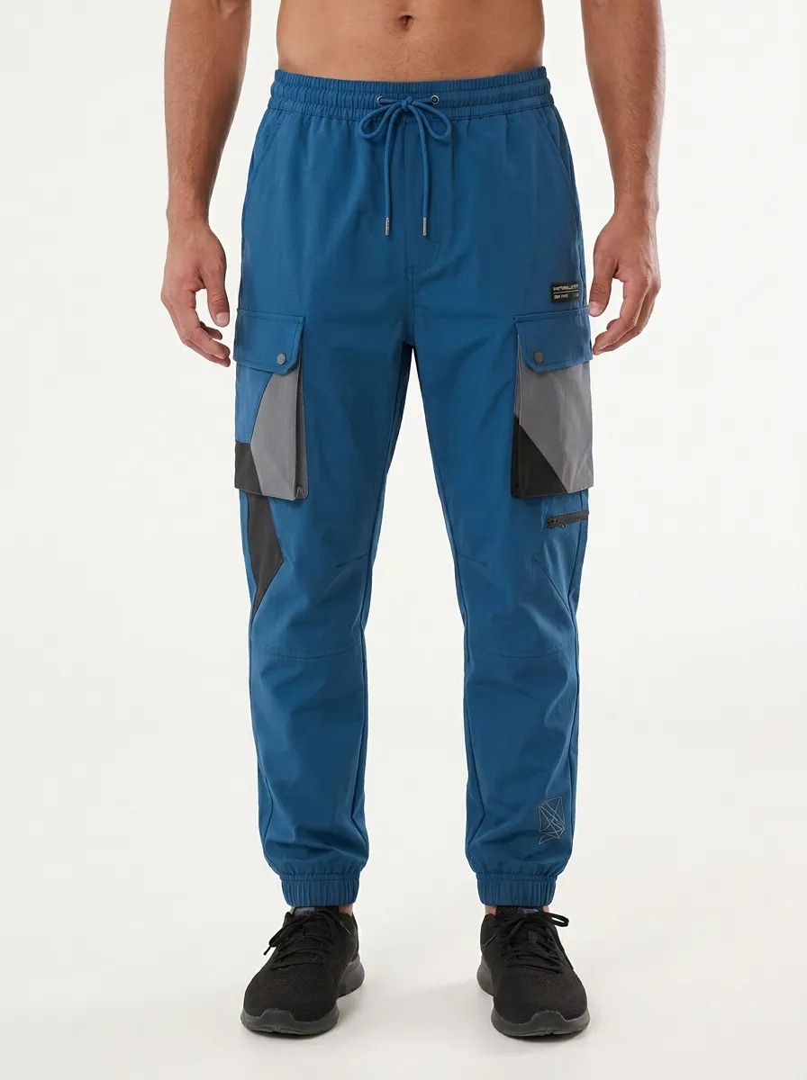 Men's Techwear Streetwear Multi-Pocket Printed Cargo Pants