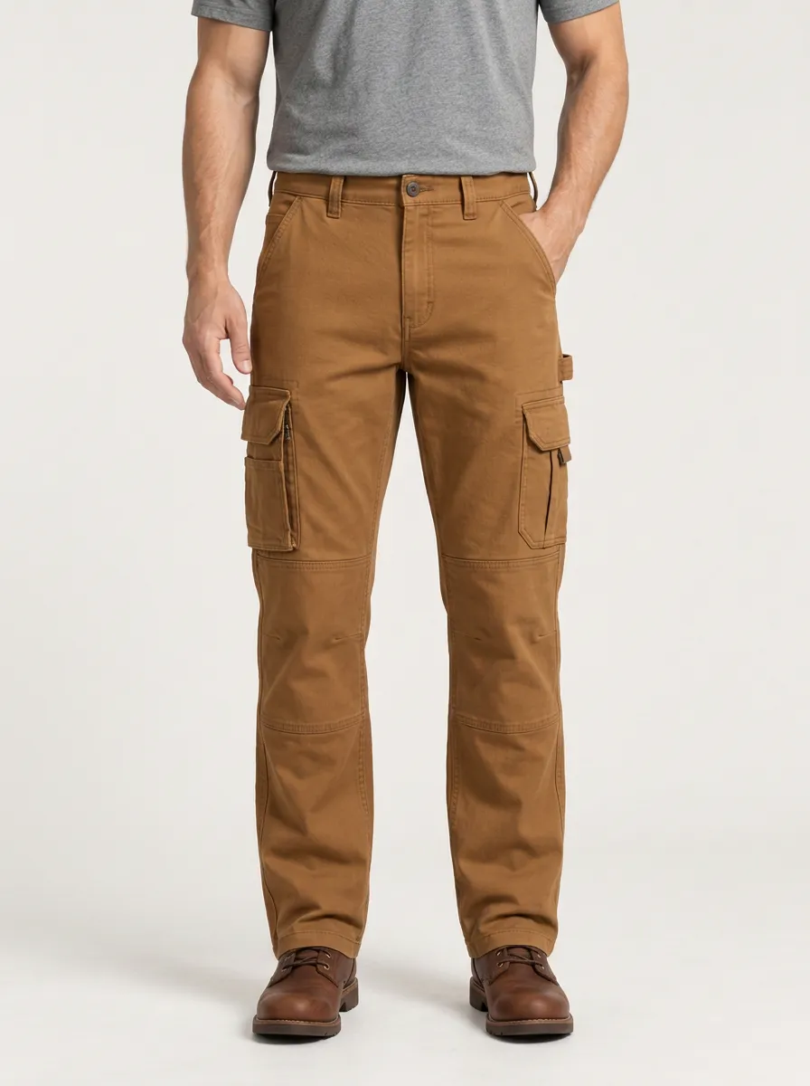 Men's Workday Easy Fit Multi-Pocket Work Pants