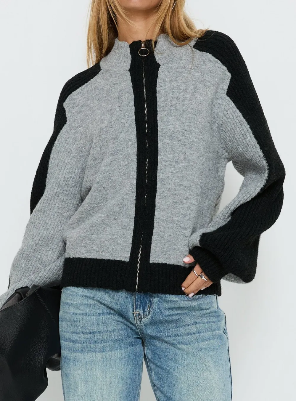 Women’s Knit Oversized Sweater Jacket