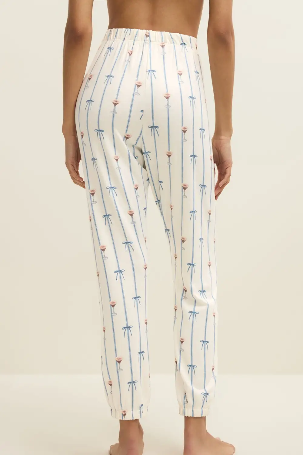 Tapered Ankle Length Pants