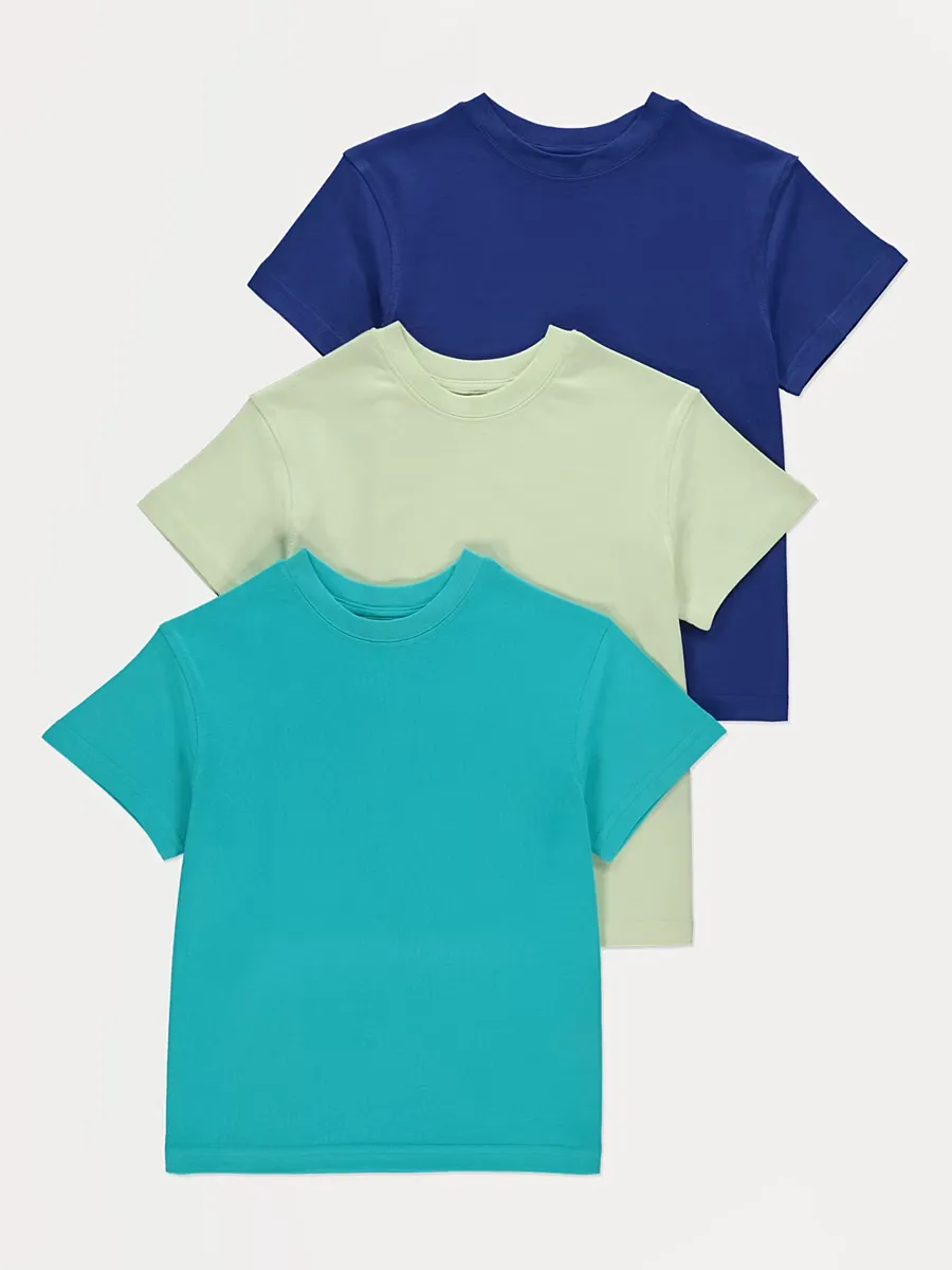 Crew Neck T-shirts 3 Pack