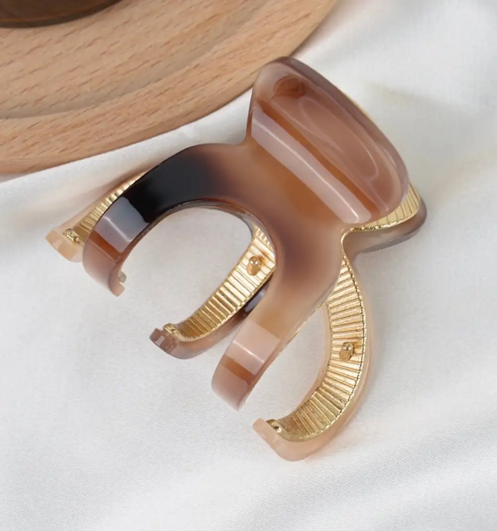 Small Metal Prong Hair Claw Clip