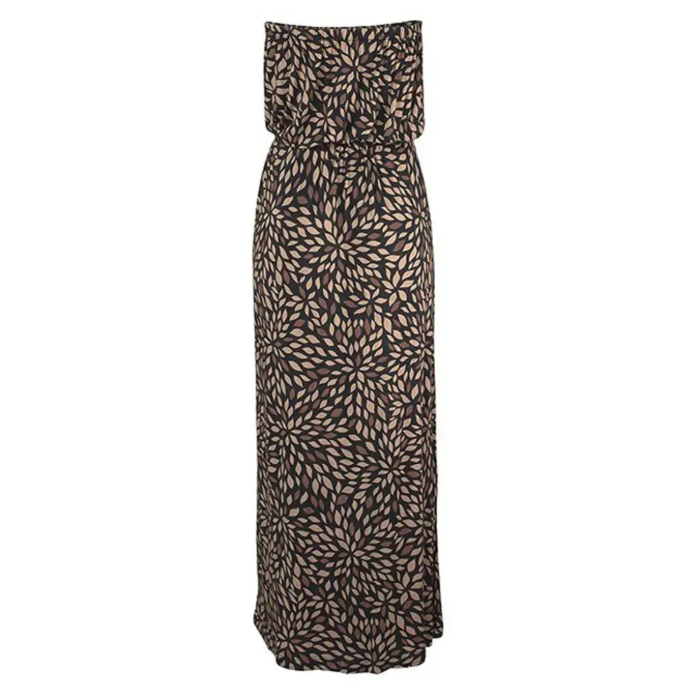 Printed Strapless Effortless Beach Jumpsuit