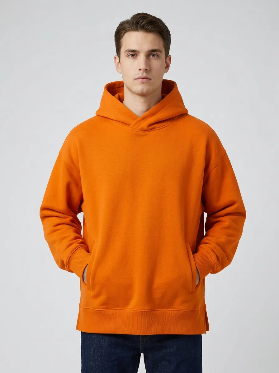 Unisex Plain Weekend Layer Hoodie