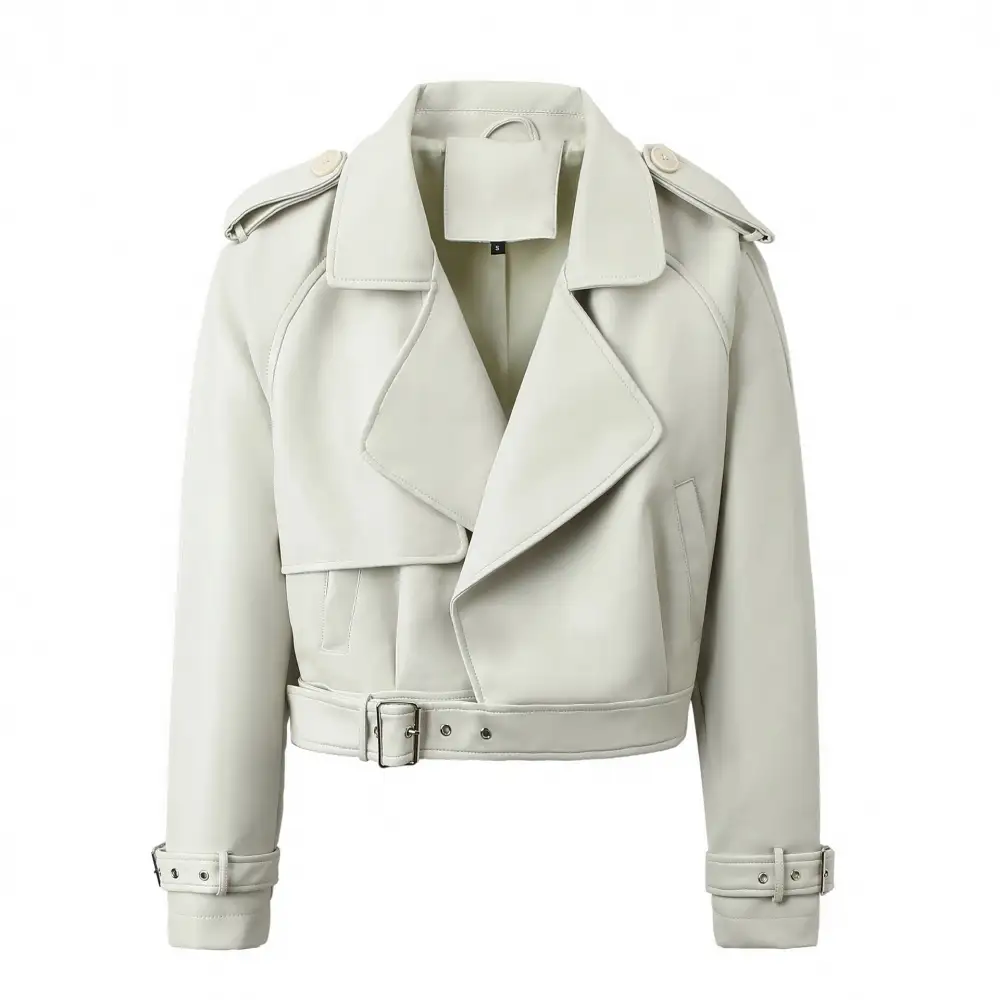 Asymmetric Zip Biker Jacket
