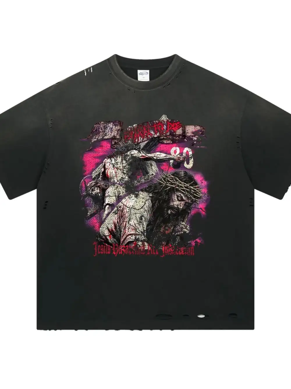 Easy Fit Graphic Crew Neck Tee