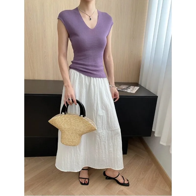 Heritage Slim Fit V-Neck Sleeveless T-Shirt
