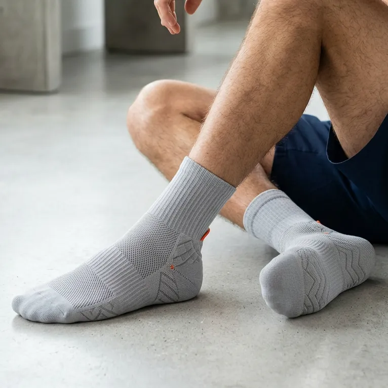 Men's Geometric Motion Sport Socks