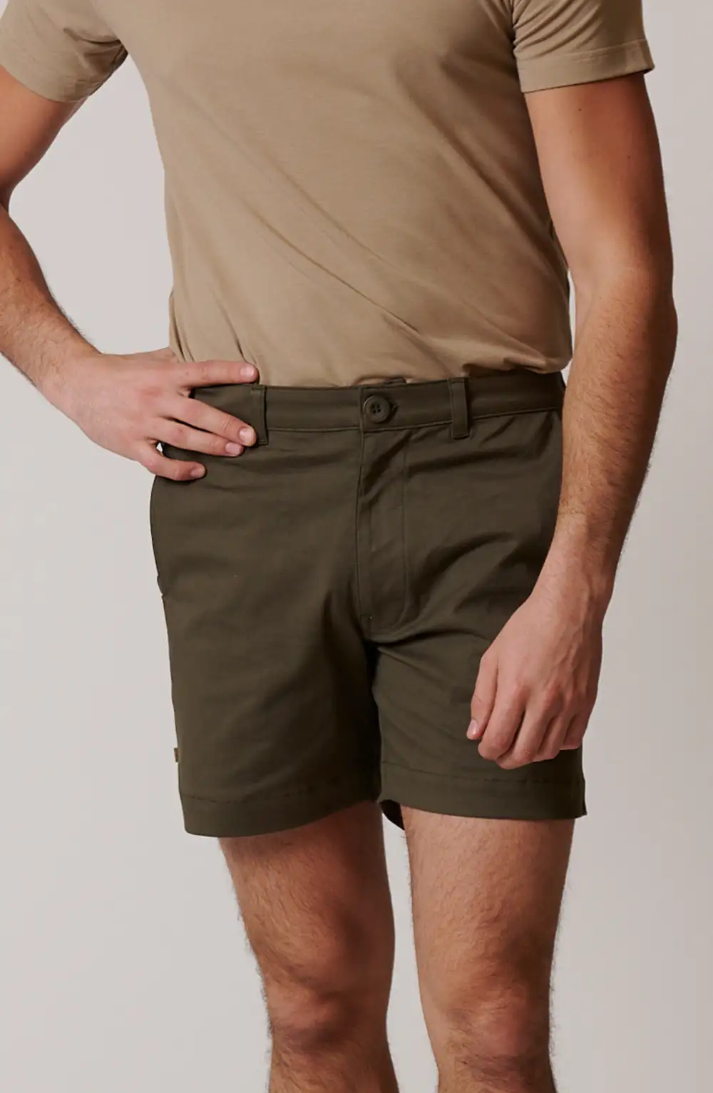 Men's Stretch Cotton Chino Welt Pocket Shorts
