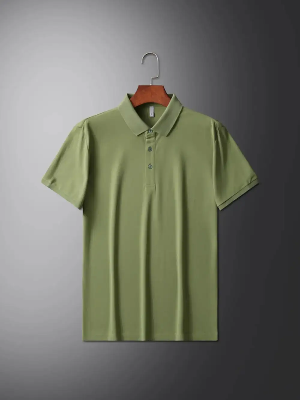 Structured Short Sleeve Collared Polo Shirt