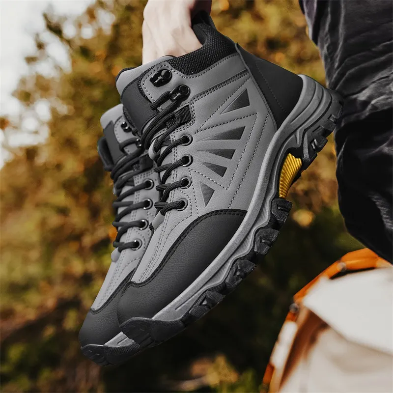 Men's Grip Sole Work Shoes
