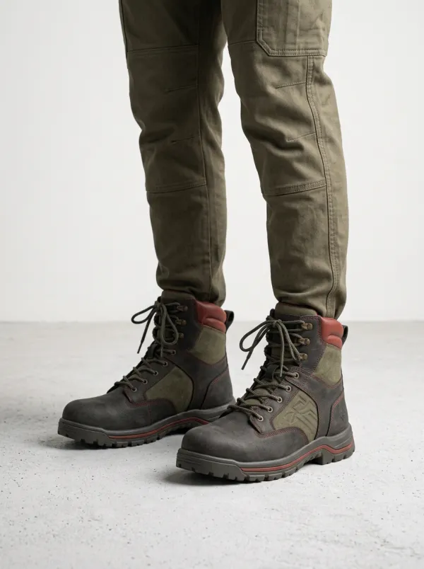 Tactical Printed Work Boots Range Trek
