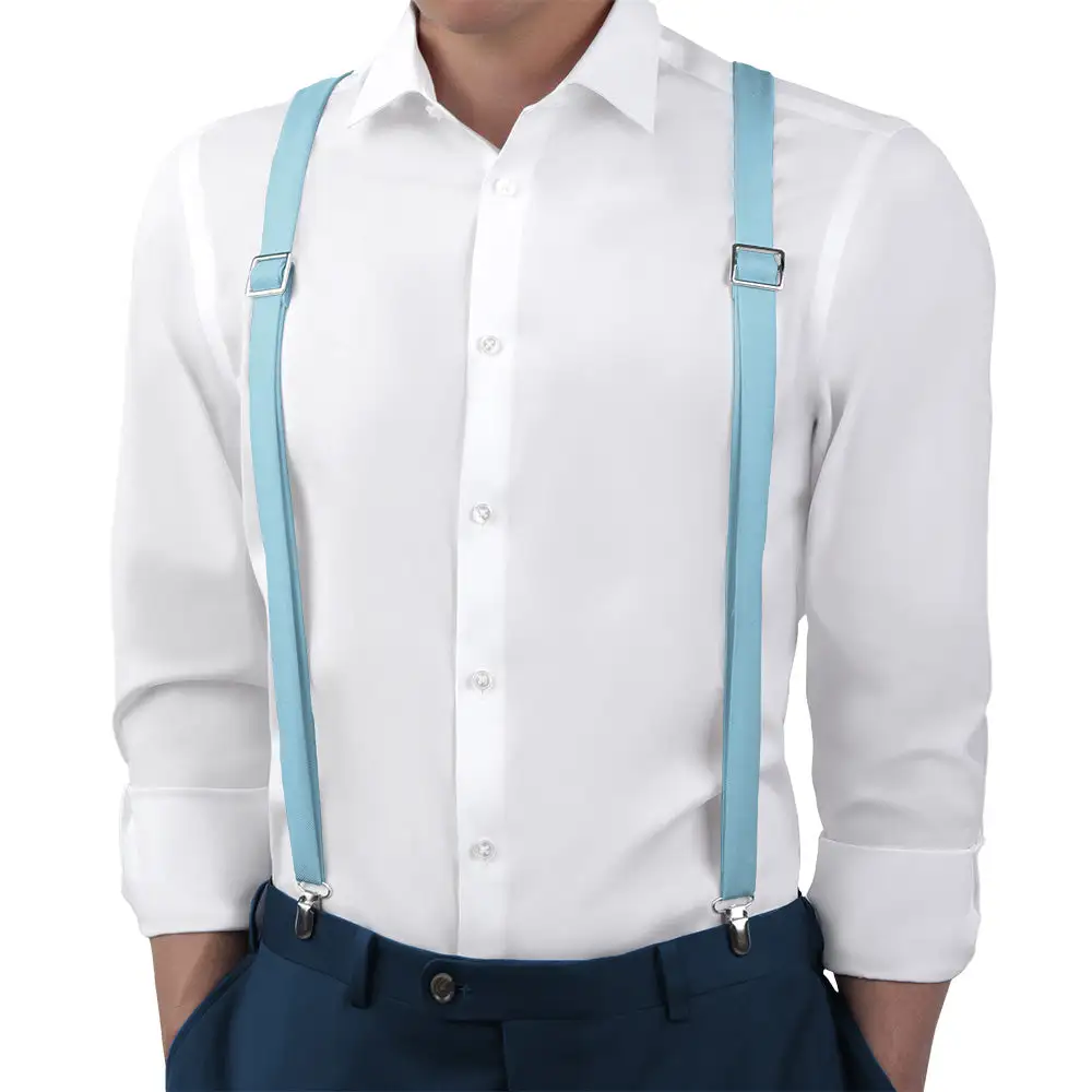Classic Modern Solid Tone Suspenders