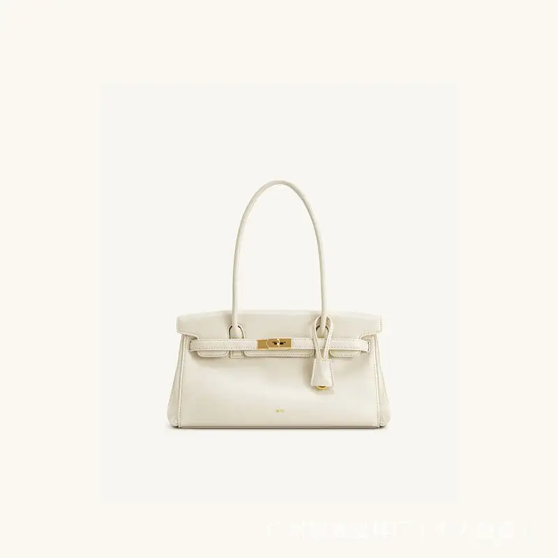 Textured Slim Baguette Bag