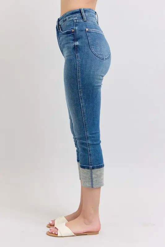 Skinny Pocketed Denim Jeans