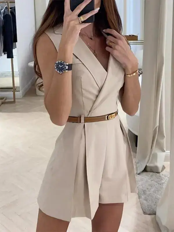 Commuter Suit Jumpsuit Not Included Belt