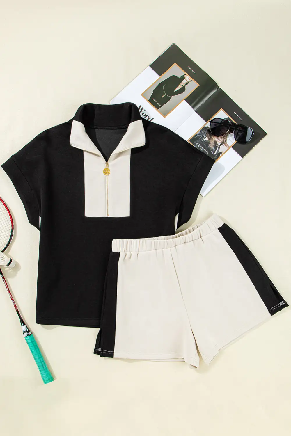 Relaxed Shorts Lounge Set Comfort