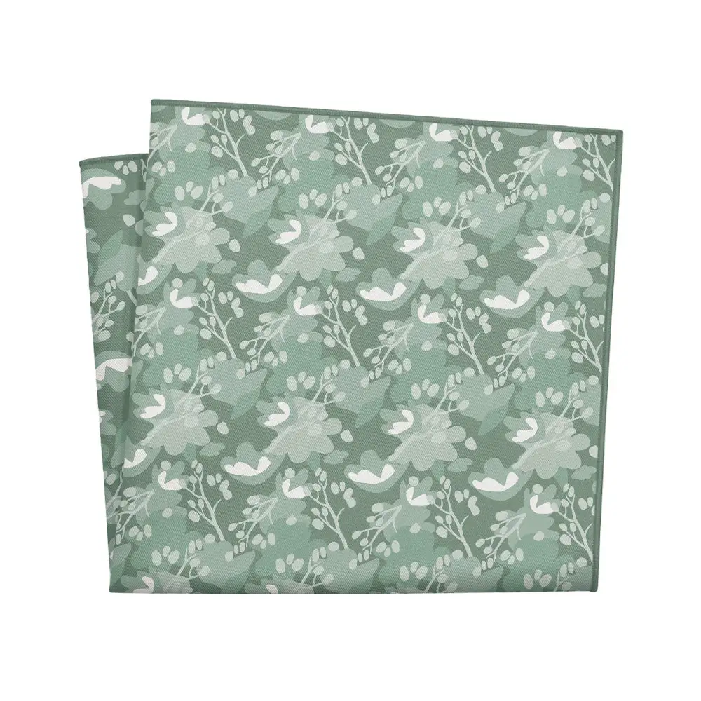 Crisp Dapper Floral Pocket Square
